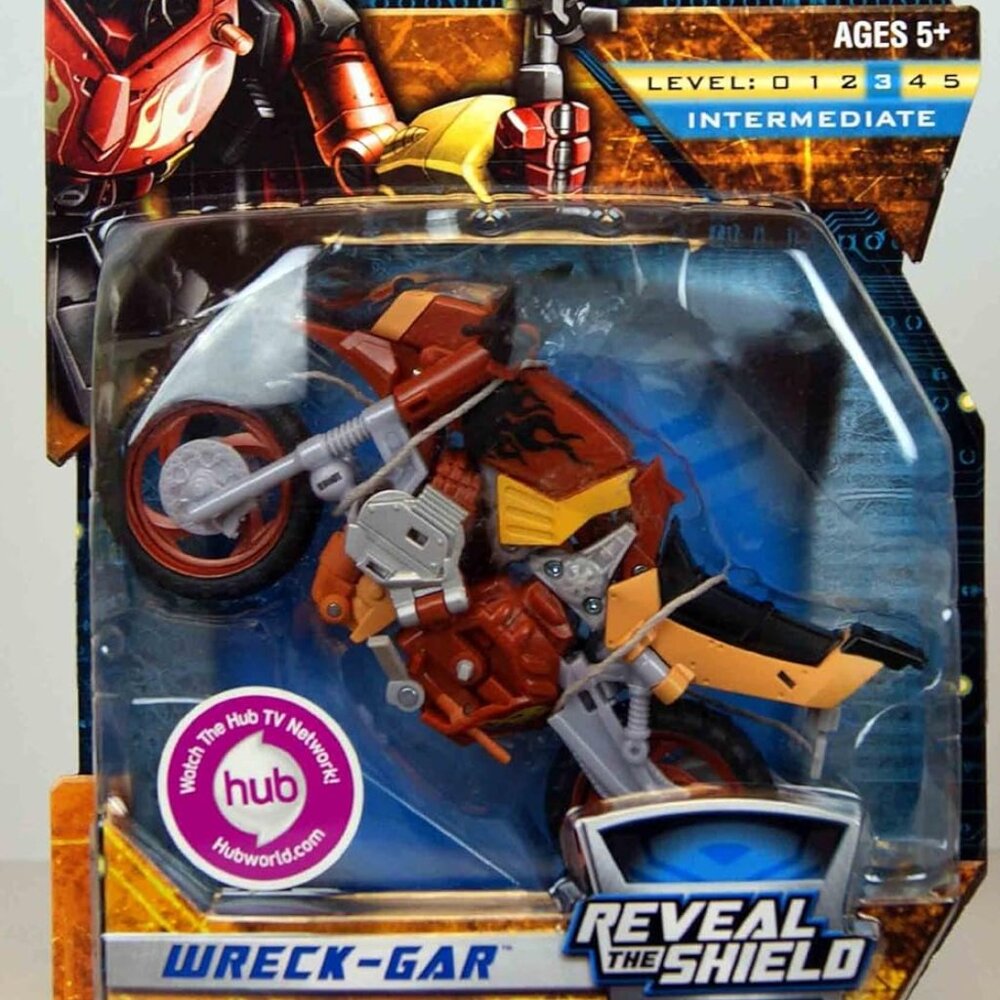 Wreck-Gar Deluxe Class Transformers HFTD/RTS Reveal the Shield NEW w Box Damage